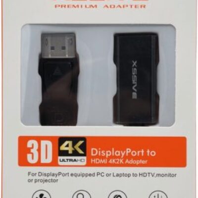 Xssive Display Port to HDMI Adapter XSS-4KDPHF01 – Zwart