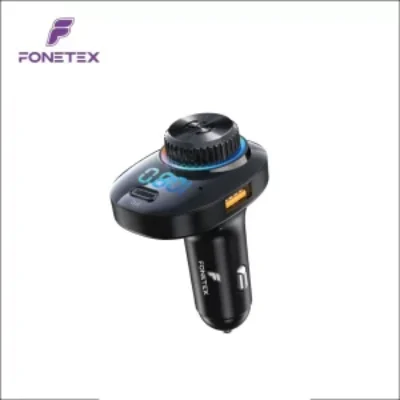 FoneTex FM Transmitter + Quick Charge 20W (USB-C & USB-A) FT-C28