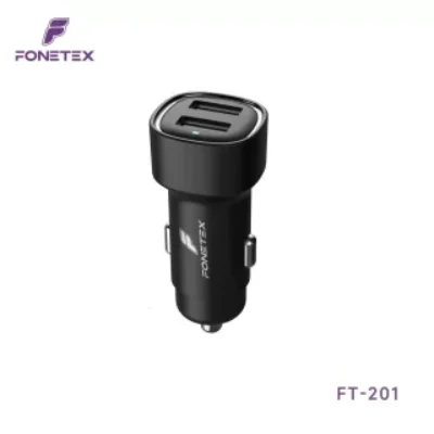 Autolader – 12W – 2x USB – FT-201