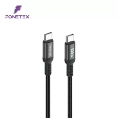 USB-C naar USB-C Data Cable 100W FT-C04