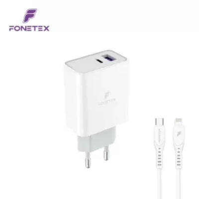 Quick Charger 20W (incl. USB-C naar 8-pin kabel) FT-C206