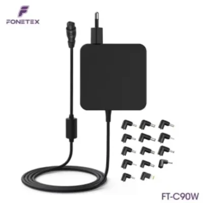 Laptop Oplader Universeel – 14x connector – 90W – FT-C90W