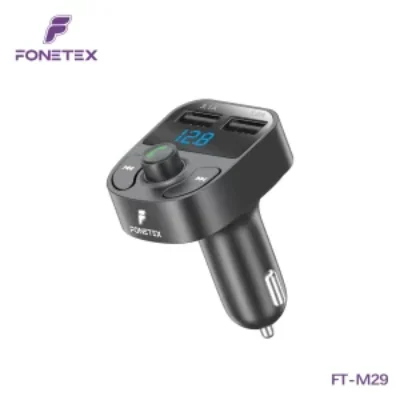 FM Transmitter + Dubbel USB FT-M29