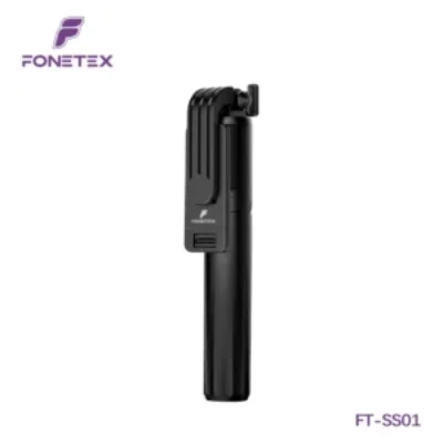 FoneTex Selfie Stick – Opvouwbaar – Draadloos – FT-SS01