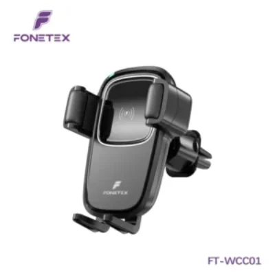 FoneTex Auto Oplader – Draadloos – Met Houder – FT-WCC01