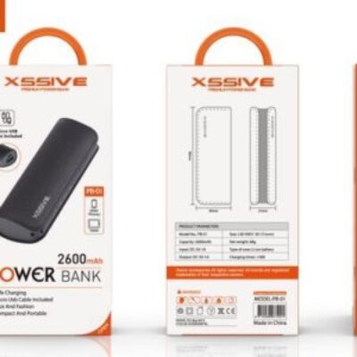 Xssive Powerbank 2600mAh PB-01