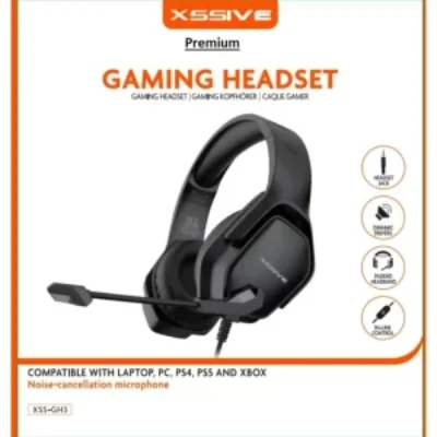 Xssive Gaming Headset Premium XSS-GH3 – Zwart