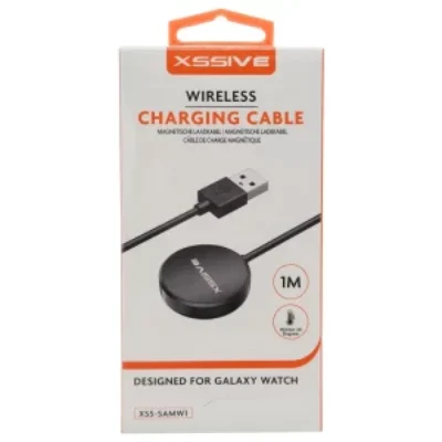 Xssive Wireless Charging Cable for Galaxy Watch XSS-SAMW1 – Zwart