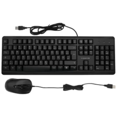 Xssive XSS-KMSET2 WIRED Keyboard & Mouse Combo