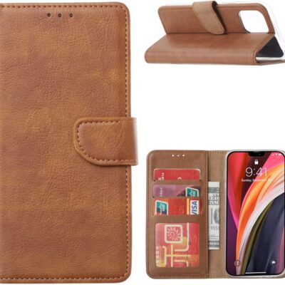 Book Case Apple iPhone 11 Pro – Light Brown