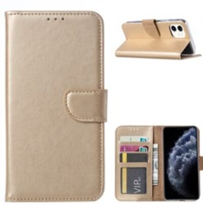 Book Case Apple iPhone 11 Pro Max – Gold
