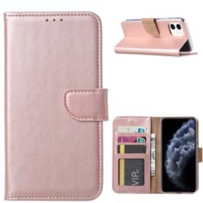 Book Case Apple iPhone 11 Pro Max – Rose Gold