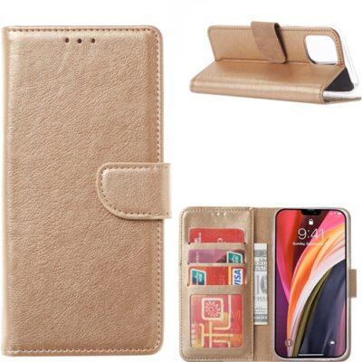 Book Case Apple iPhone 13 Pro Max – Gold
