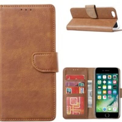 Book Case Apple iPhone 7/8 – Light Brown