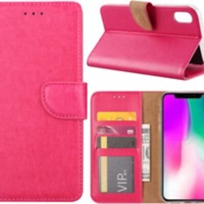 Book Case Apple iPhone XR – Pink