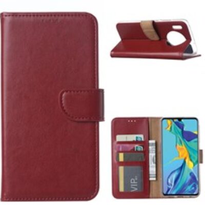Book Case Huawei Mate 30 Lite – Wine Red