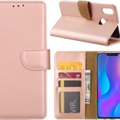 Book Case Huawei P Smart Plus – Rose Gold