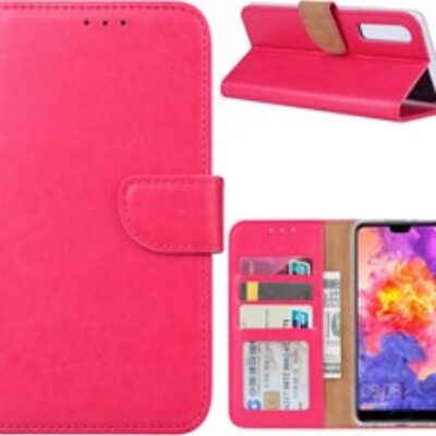 Book Case Huawei P30 – Pink