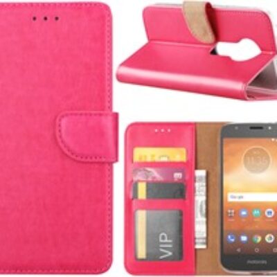 Book Case Motorola Moto E5 Play – Pink