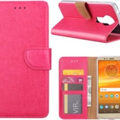 Book Case Motorola Moto E5 Plus – Pink