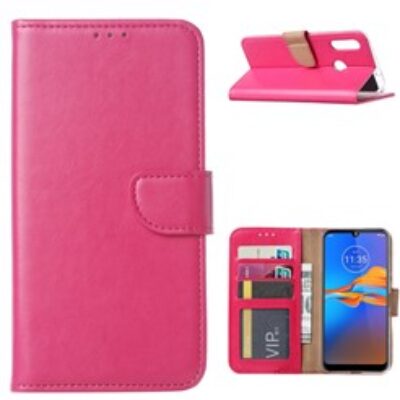 Book Case Motorola Moto E6 Plus – Pink