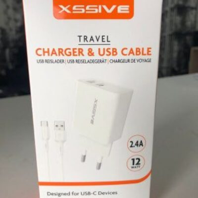 Xssive Dual USB-A + Micro USB Cable AC53M – Wit