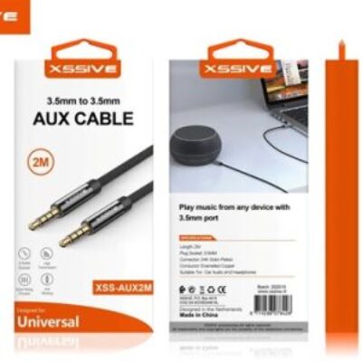 Xssive 3.5mm Aux Kabel Xss-Aux2m – 2meter