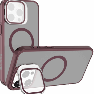 Xssive Back Case suitable for Magsafe with Lens Standard iPhone 11 – Wine Red