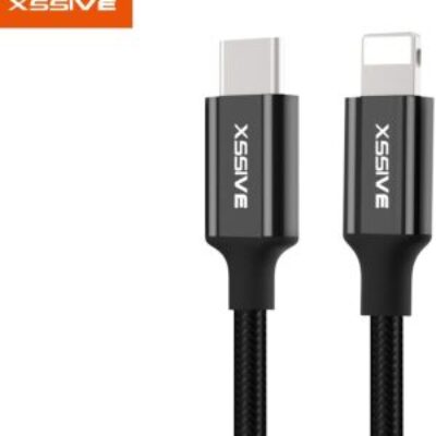 Xssive Braided Type-C to iPhone Cable 3m