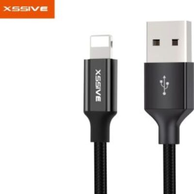 Xssive Braided USB Cable for iPhone 2m