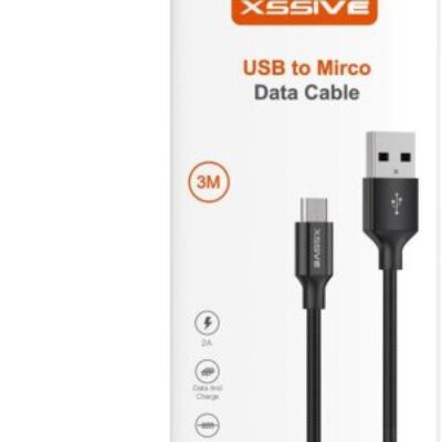 Xssive Braided USB Type-C Cable 3m