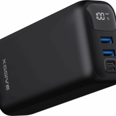 Xssive Powerbank Fast Charge 30.000mAh QC/PD XSS-PB23 – Zwart
